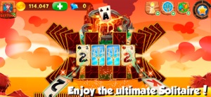 Solitaire Tripeaks Lost Worlds screenshot #1 for iPhone