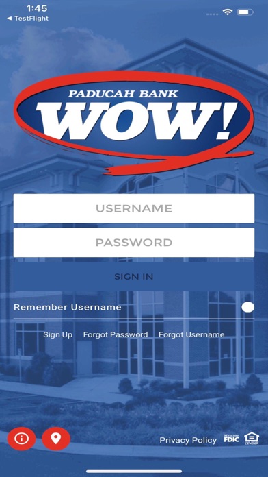 Paducah Bank Mobile Screenshot