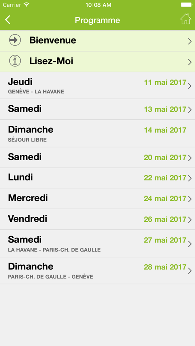Départ Voyages Screenshot