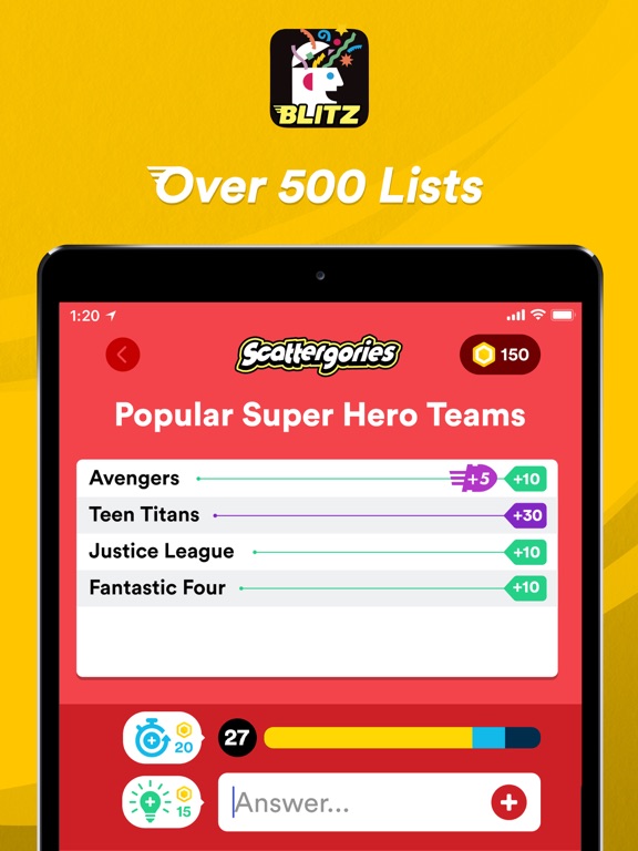 Scattergories Blitzのおすすめ画像4