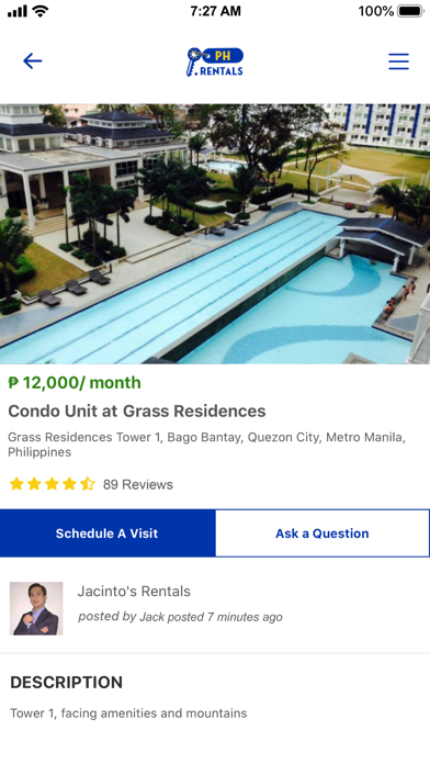 PH.Rentals Screenshot