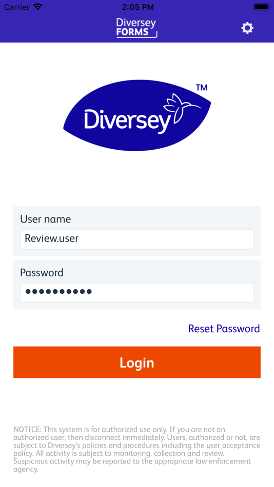 #1. Diversey Forms (iOS) By: Diversey Inc.
