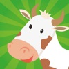 Animals for toddlers: farm icon