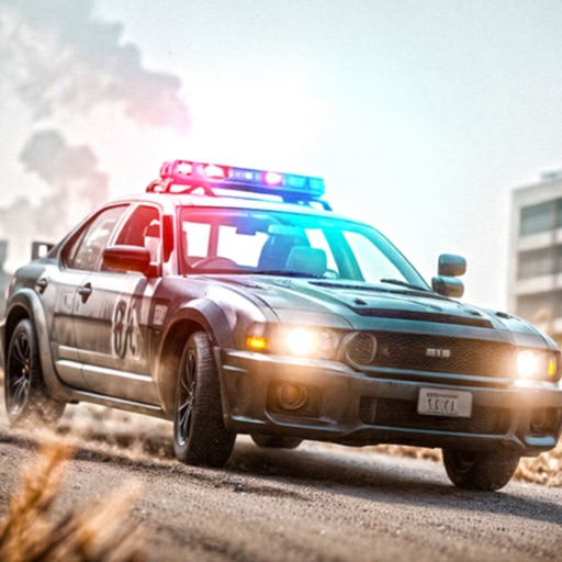 City Police Car Cop Simulator Icon