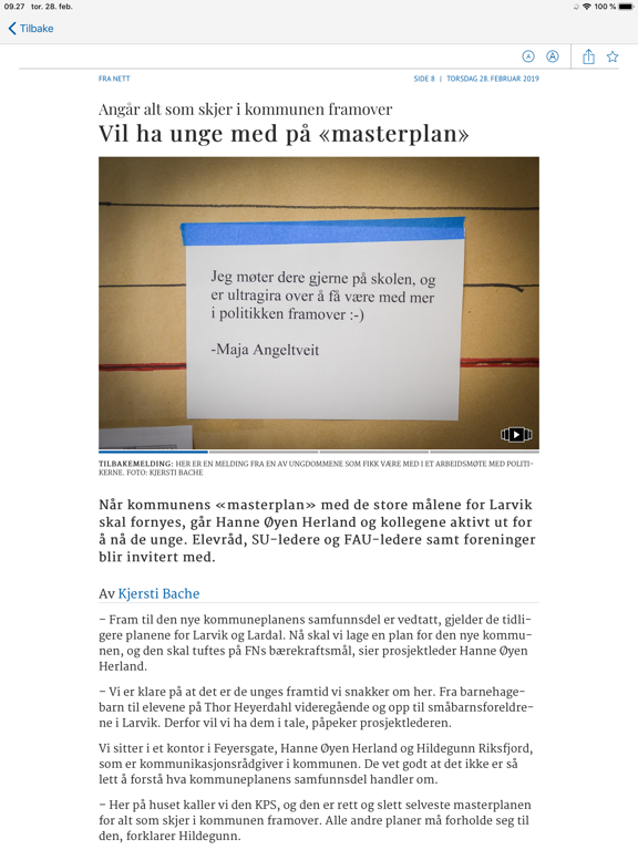 Screenshot #5 pour Østlands-Posten eAvis