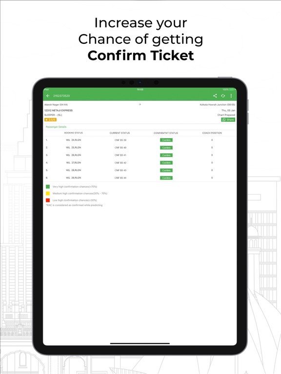 ConfirmTkt: Train Booking Appのおすすめ画像2