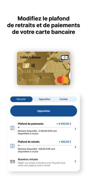 Crédit Mutuel, banque en ligne dans l'App Store