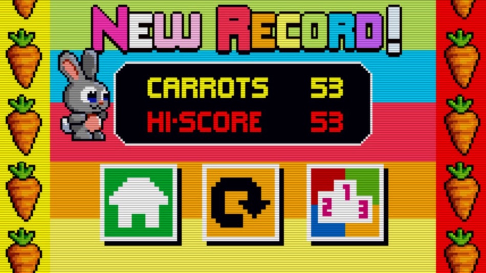 #3. Carrot Catch! (iOS) Podle: Andrew Baxter