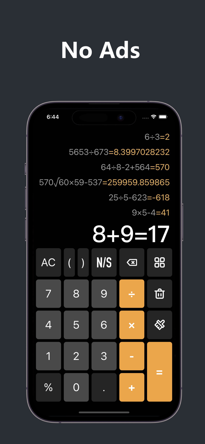 Calculator for Pad