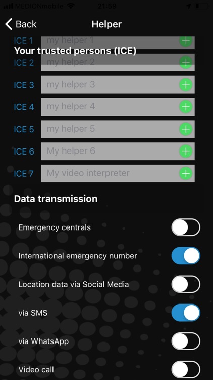 HandHelp - Emergency call app screenshot-9