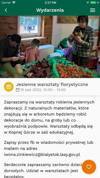 Arboretum Kopna Góra Screenshot