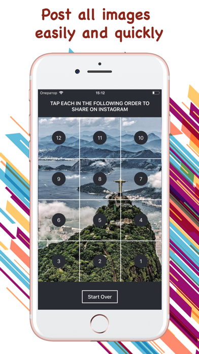 Screenshot #3 pour Grids for Instagram profile