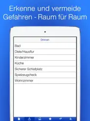 baby sicherheit checklisten ipad bildschirmfoto 3