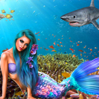 Cute Mermaid Princess Sim 2021