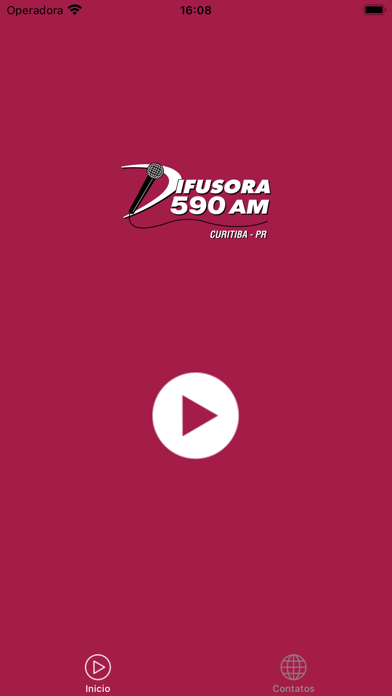 Difusora 590 Curitiba Screenshot