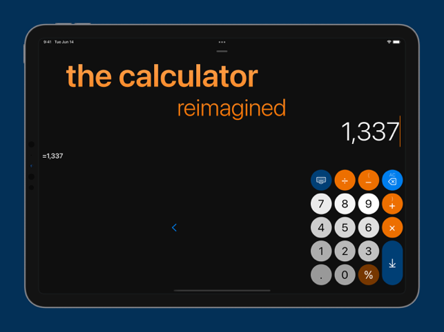 ‎next.calc: a modern calculator Screenshot