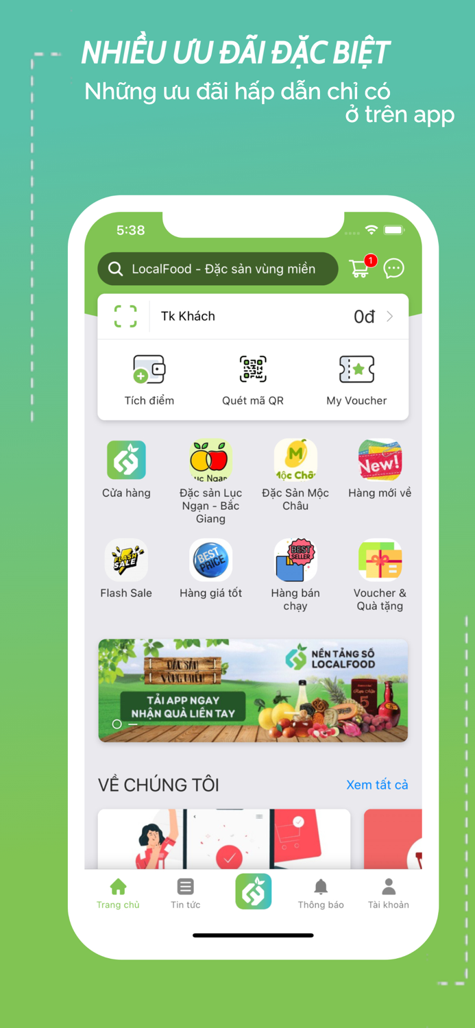 LocalFood - Đặc sản vng miền