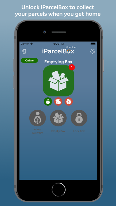 iParcelBox Screenshot