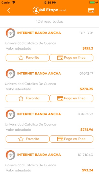 Mi Etapa móvil Screenshot