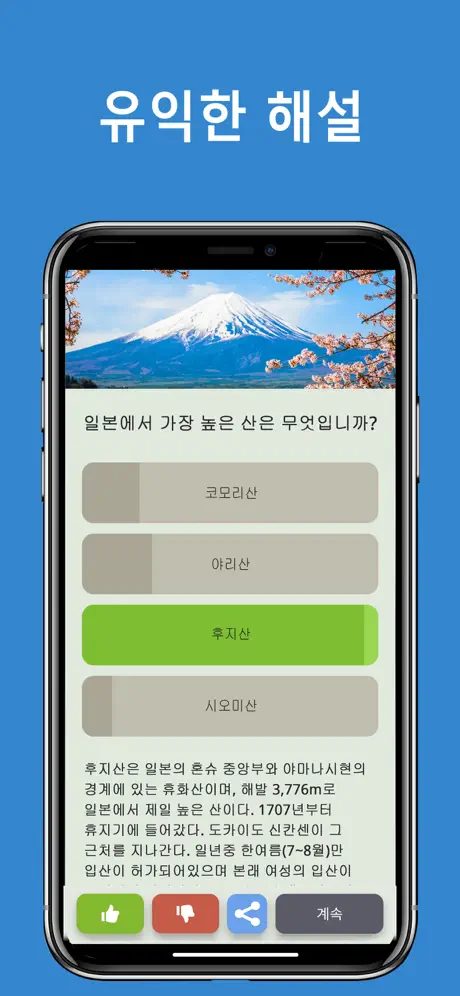 문제 & 정답: QuizzLand