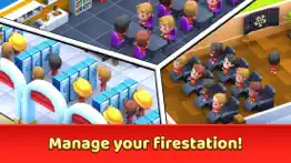 idle firefighter tycoon: save! iphone screenshot 1