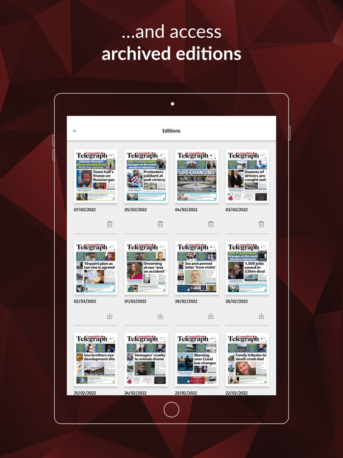 The Lancashire Telegraph