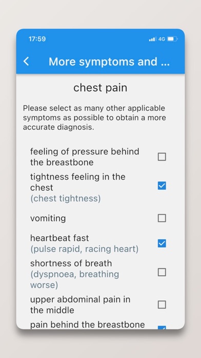 GP Diagnosis Screenshot