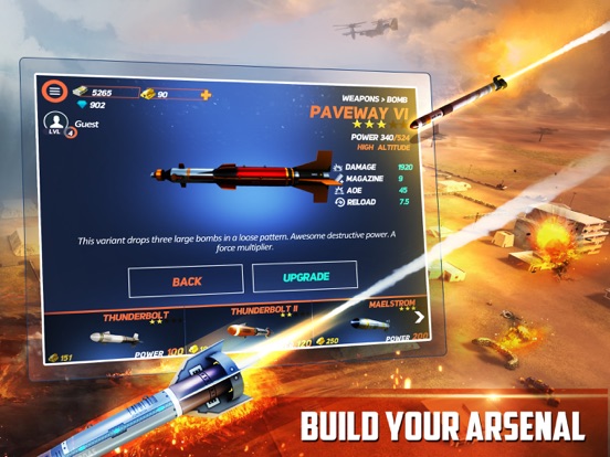 Drone 2 Free Assault iPad app afbeelding 2