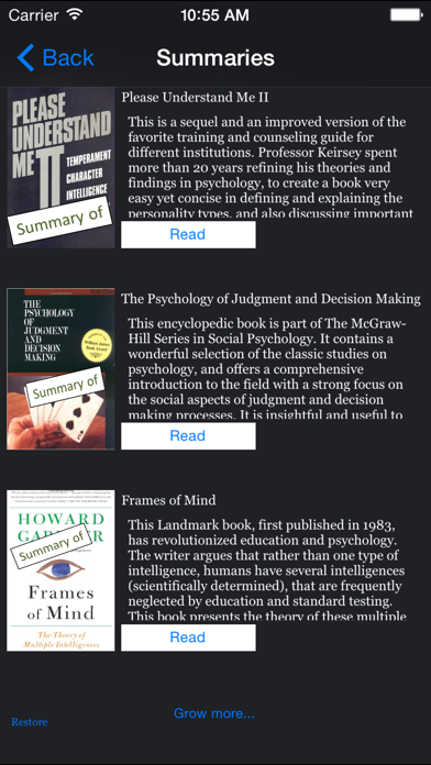 Psychology 1 Screenshot
