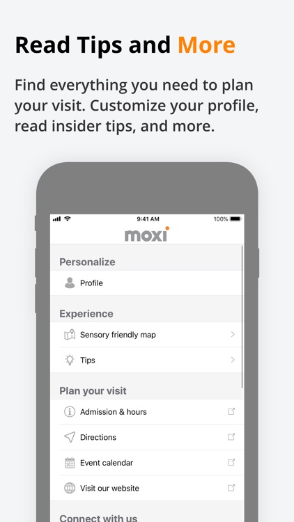 MOXI Accessibility Guide screenshot-5