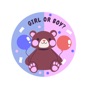 Cute Gender Reveal Stickers app download