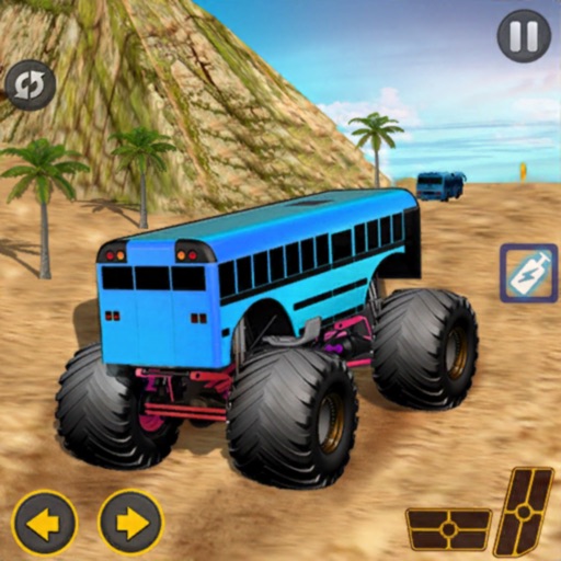 Monster Bus Offroad Racing 3D Icon