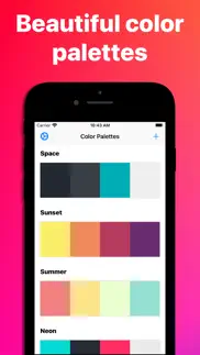 How to cancel & delete color palettes - find & create 2