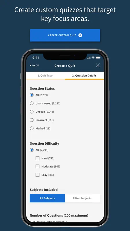 BoardVitals Medical Exam Prep screenshot 1 of 6