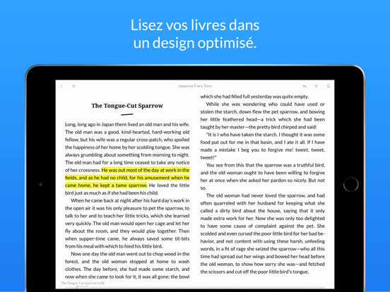 Screenshot #6 pour Yomu Lecteur eBook