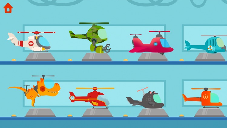 Dinosaur Helicopter Kids Games screenshot-9