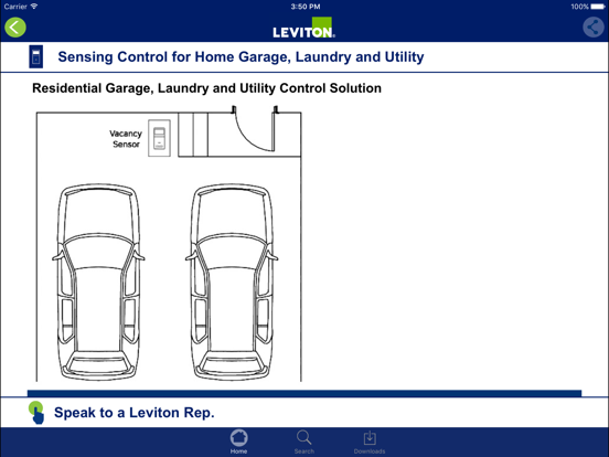 Leviton Title 20 & Title 24 iPad screenshot