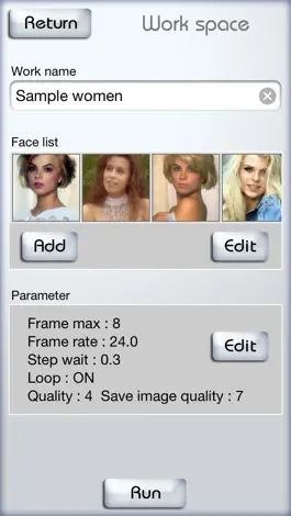 Game screenshot FaceMorph - face morphing apk