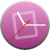 Focus - Active app and clock