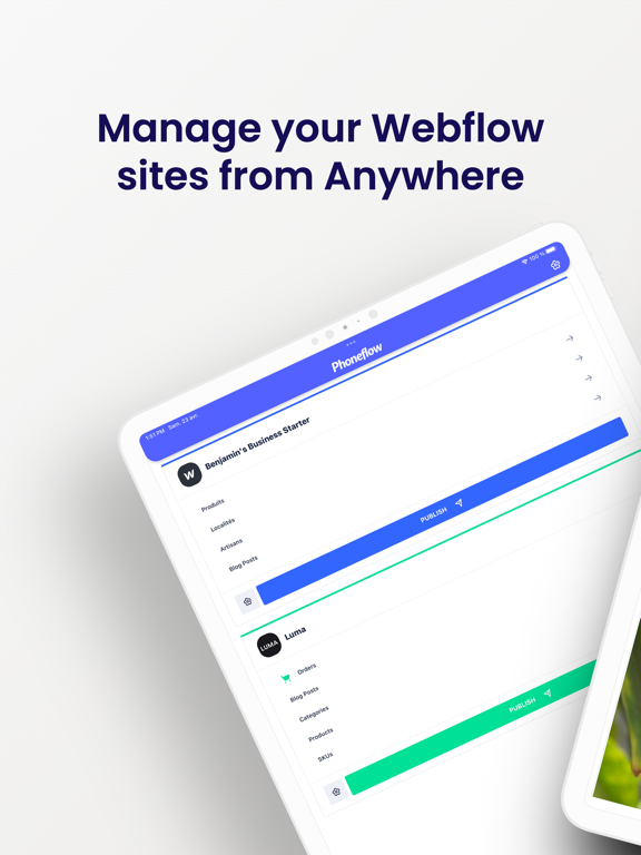 Screenshot #4 pour Phoneflow - Webflow on Phone