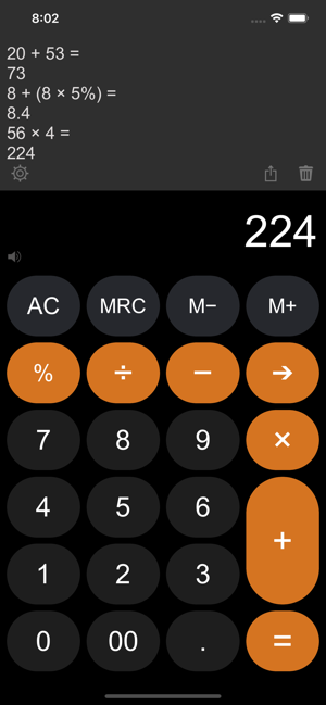 Calculator Easy HD Screenshot