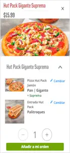 Pizza Hut El Salvador screenshot #2 for iPhone