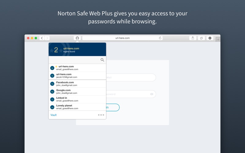 norton safe web plus iphone screenshot 4