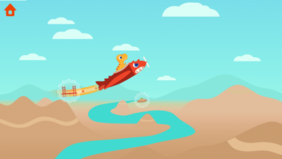 恐竜飛行機 - 子供の世界探検ゲーム、学習と知育を刺激のおすすめ画像8