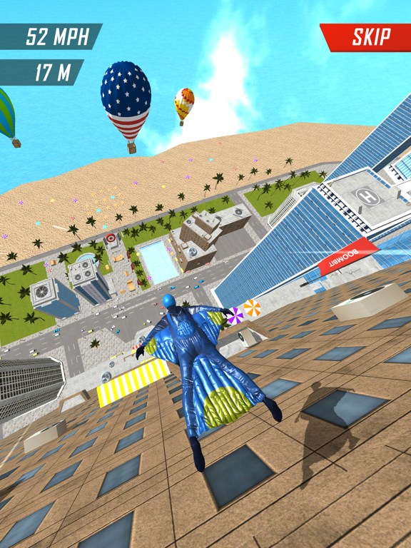 Base Jump Wing Suit Flyingのおすすめ画像6