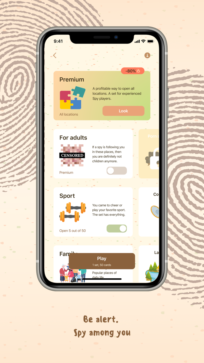 The Spy Game - Party games