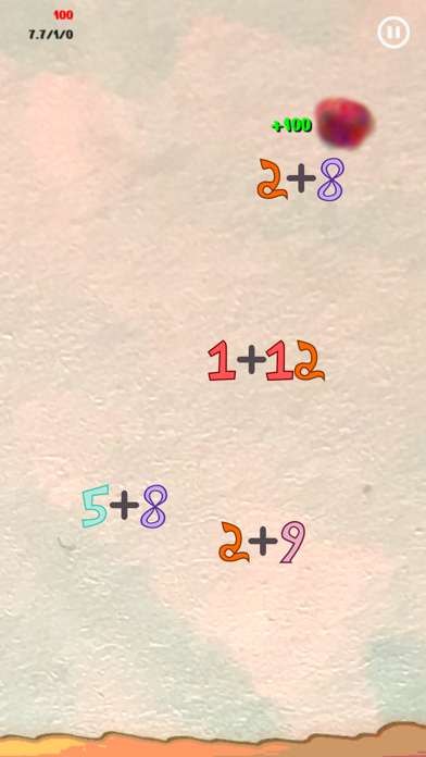 Friends Of Ten Math Drill Game Screenshot