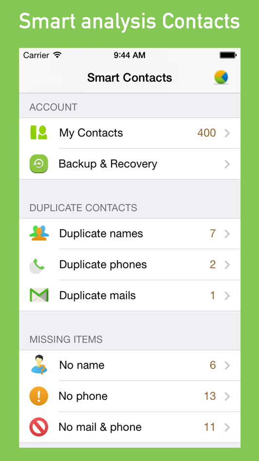 MyCleaner - clean contacts - 2.3 - (iOS)