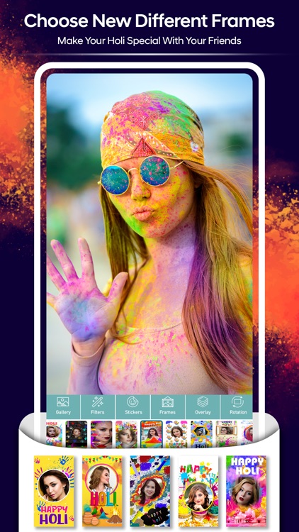 Holi Photo Frames screenshot-4