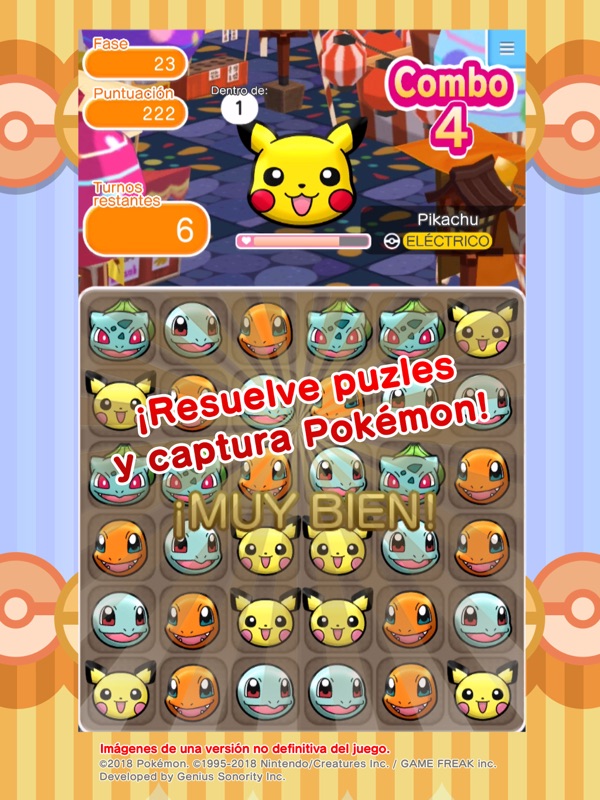 Pokémon Shuffle Mobile screenshot 5